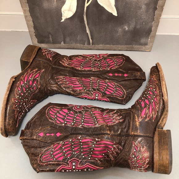 Corral Vintage Boots sz 9 - Picture 5 of 16